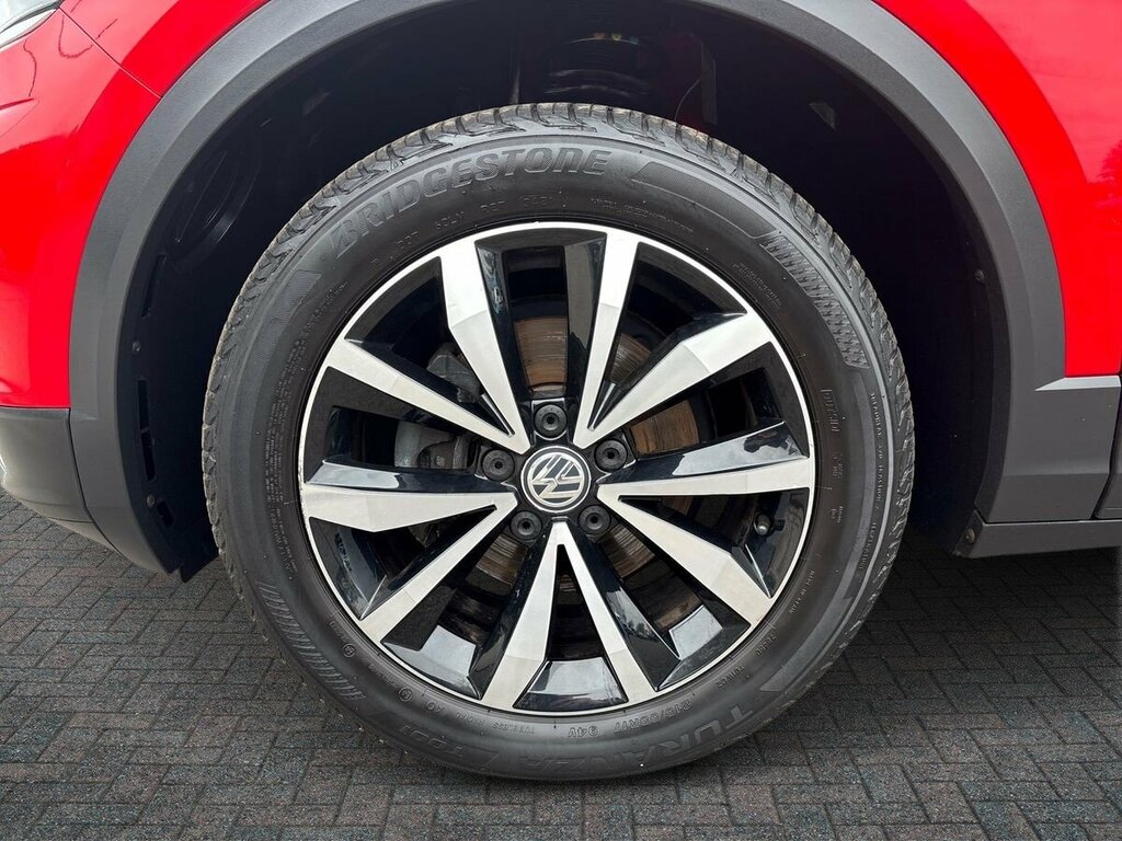 Volkswagen T-Roc 1.0 Tsi Se - 2019 19 YX19UOT Red #5