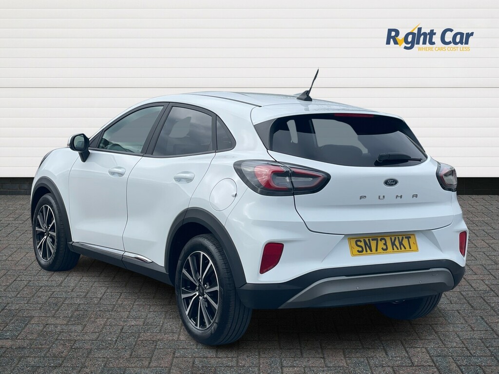 Ford Puma 1.0T Ecoboost Mhev Titanium - 2023 73 SN73KKT White #3