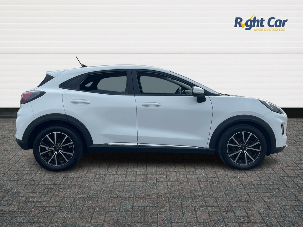 Ford Puma 1.0T Ecoboost Mhev Titanium - 2023 73 SN73KKT White #4