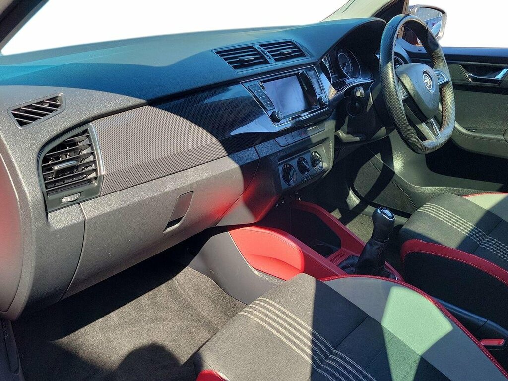 Skoda Fabia 1.2 Tsi Monte Carlo - 2016 66 SJ66LUA Red #2