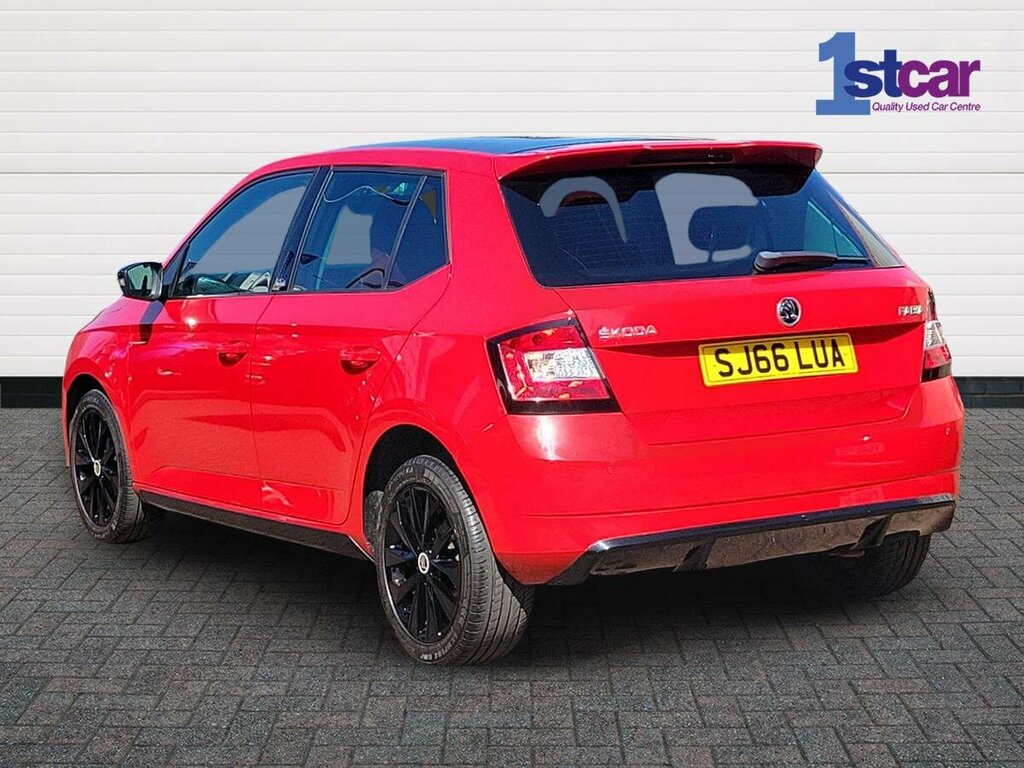 Skoda Fabia 1.2 Tsi Monte Carlo - 2016 66 SJ66LUA Red #3