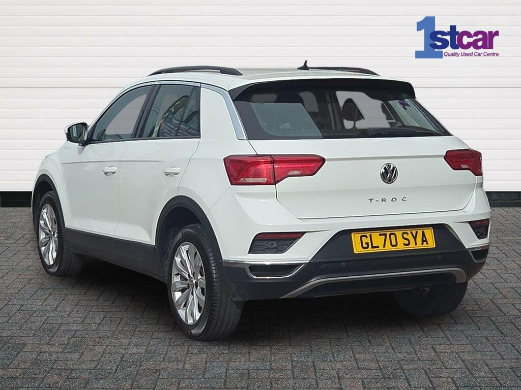 Volkswagen T-Roc 1.0 Tsi Se - 2020 70 GL70SYA White #3