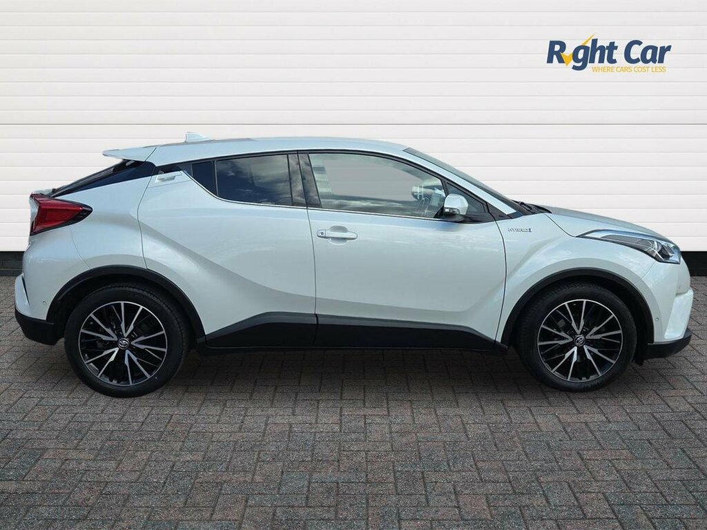 Toyota C-Hr 1.8 Vvt-h Excel Cvt - 2018 18 VN18BXV White #4