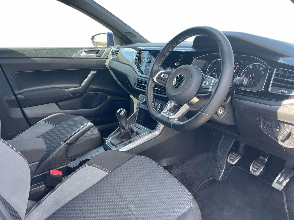 Volkswagen Polo 1.0 Tsi R-line - 2021 21 BF21PZA Blue #6