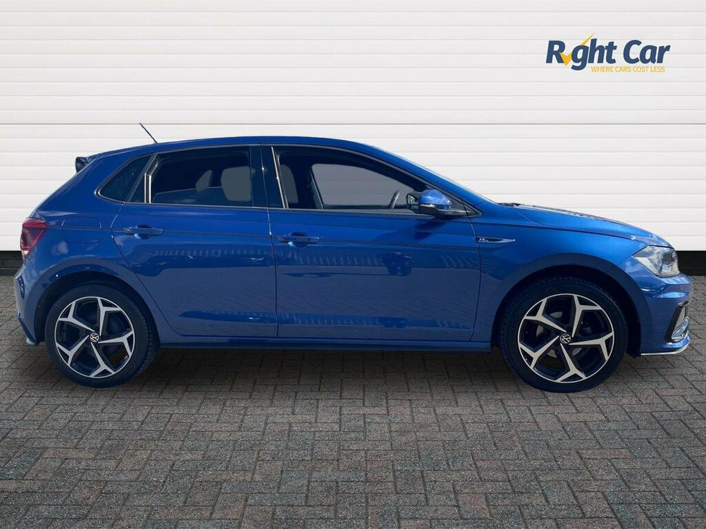 Volkswagen Polo 1.0 Tsi R-line - 2021 21 BF21PZA Blue #4