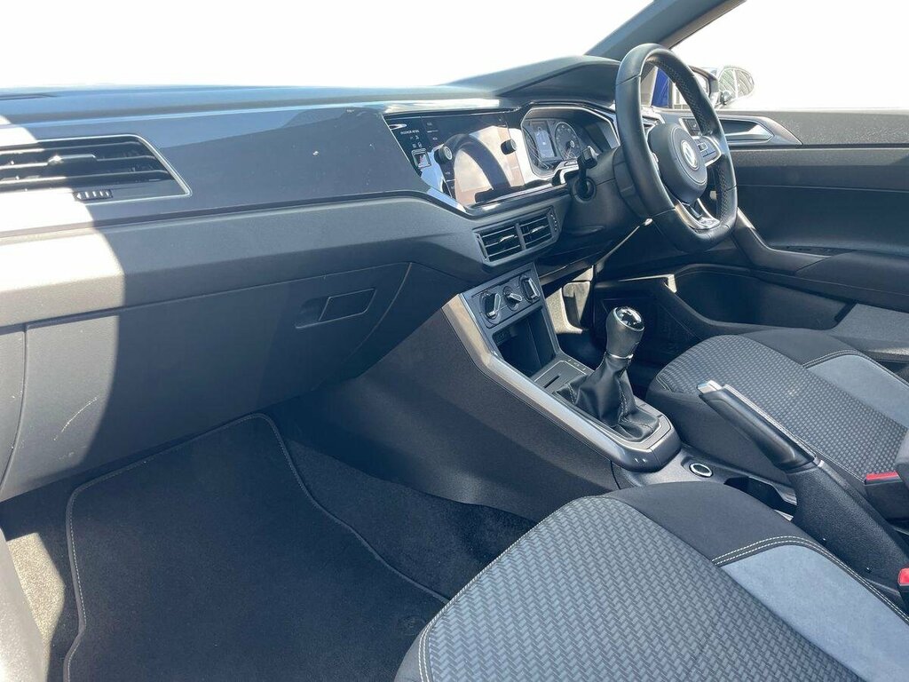Volkswagen Polo 1.0 Tsi R-line - 2021 21 BF21PZA Blue #2