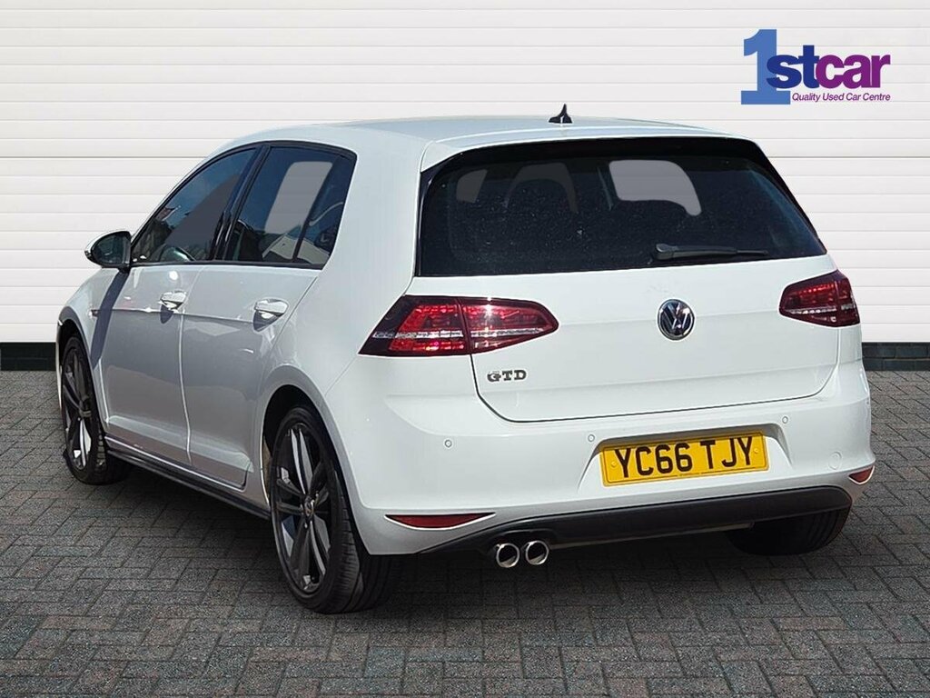 Volkswagen Golf 2.0 Tdi Bluemotion Tech Gtd - 2016 66 YC66TJY White #3
