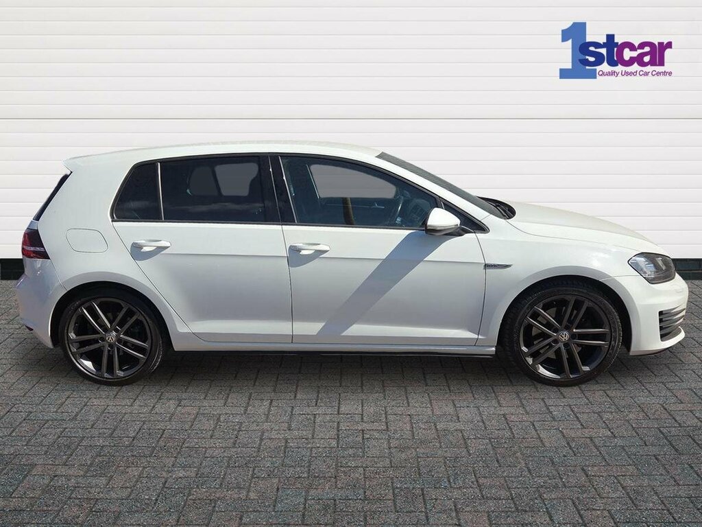 Volkswagen Golf 2.0 Tdi Bluemotion Tech Gtd - 2016 66 YC66TJY White #4