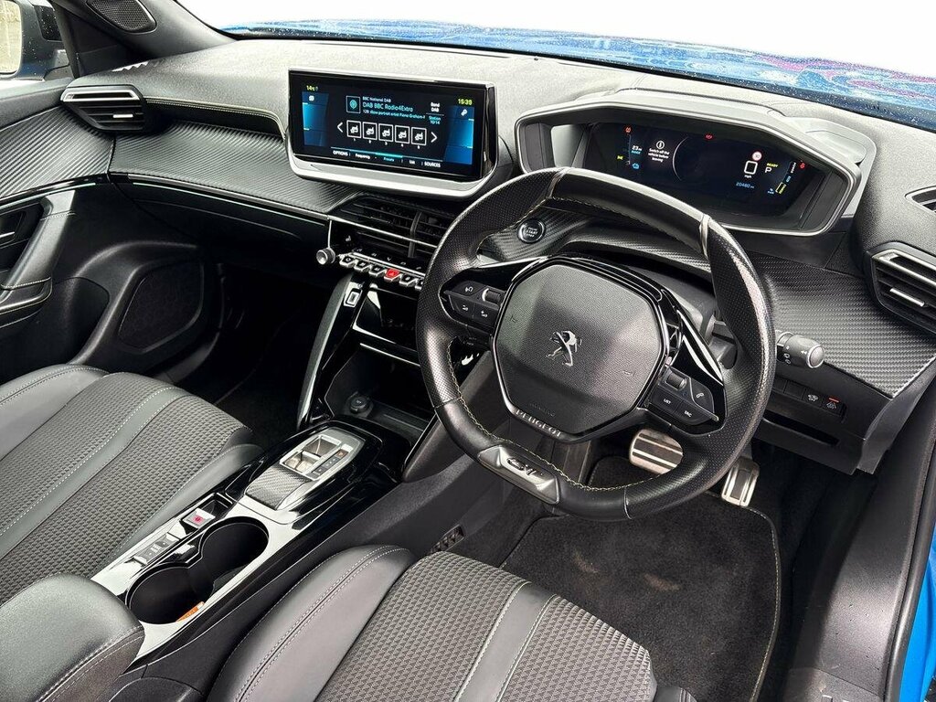 Peugeot e-2008 50Kwh Gt 7Kw Charger - 2023 23 BJ23UWS Blue #6