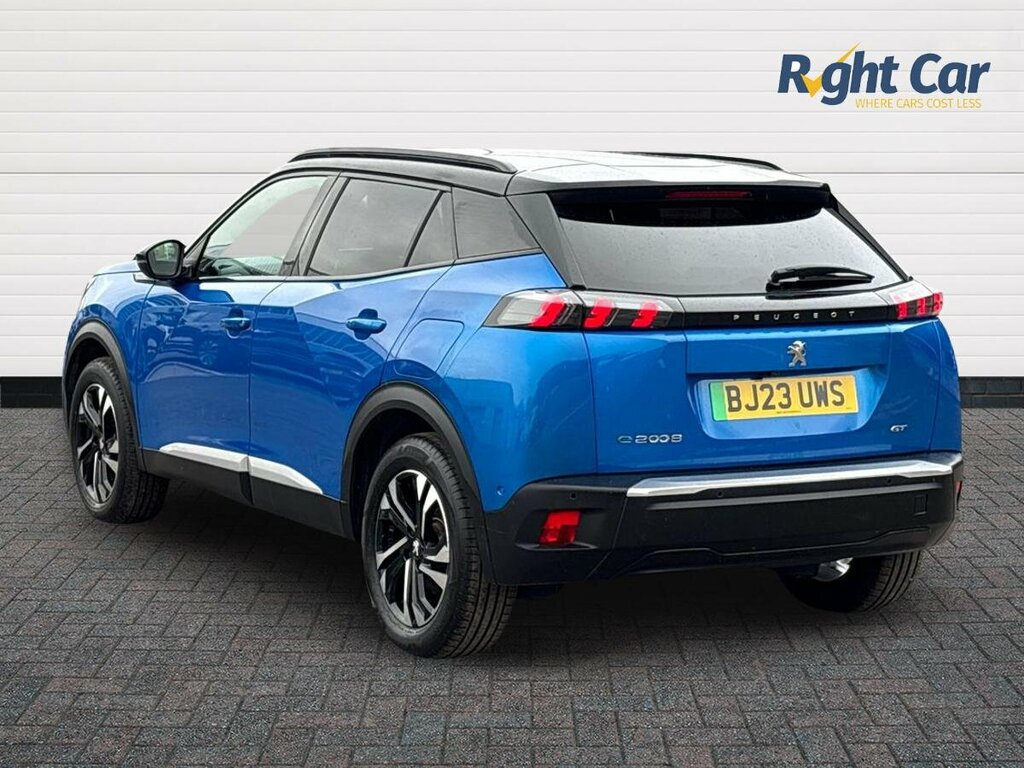 Peugeot e-2008 50Kwh Gt 7Kw Charger - 2023 23 BJ23UWS Blue #3