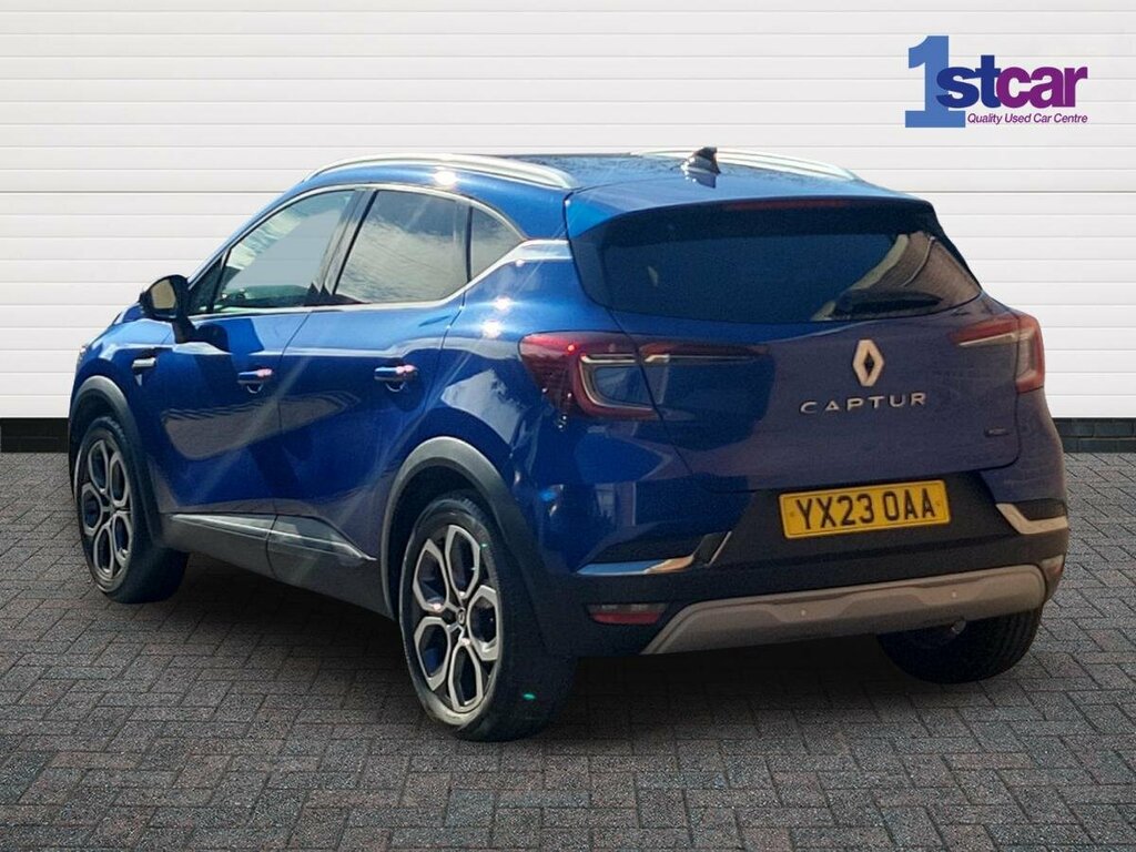 Renault Captur 1.6 E-tech Techno - 2023 23 YX23OAA Blue #3