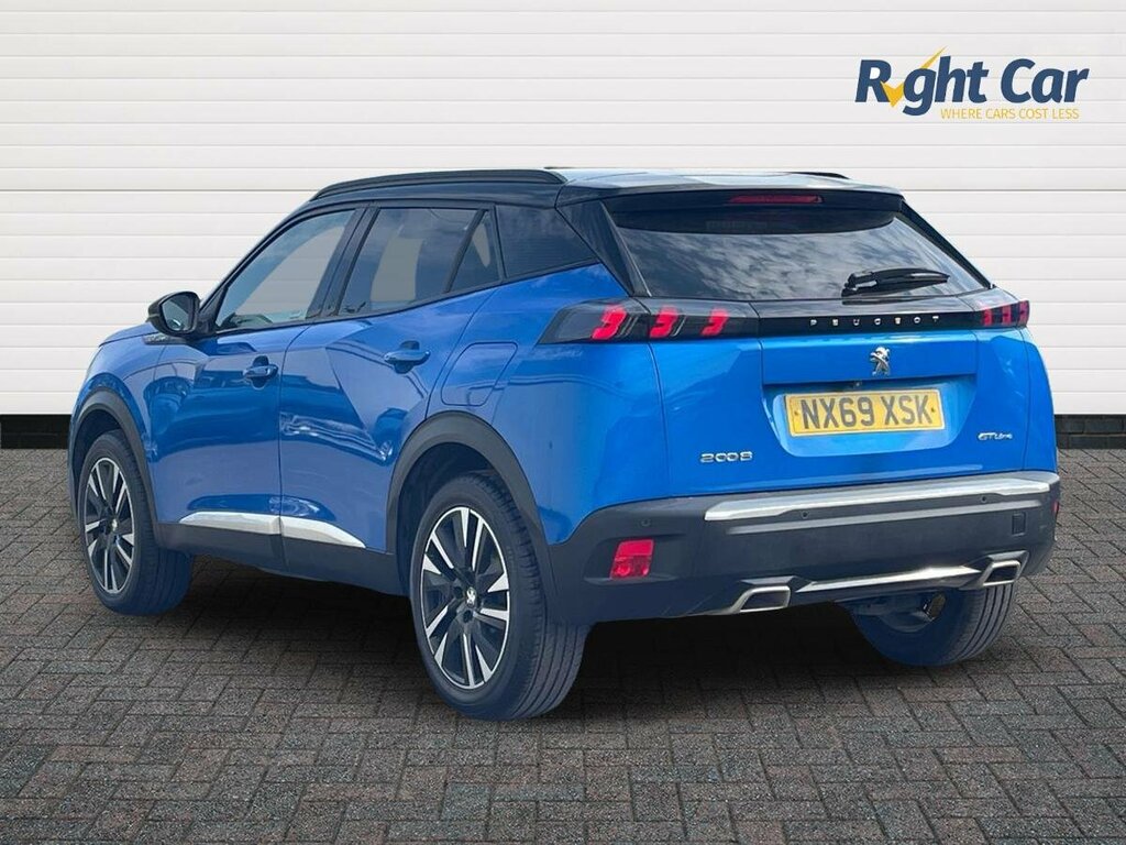 Peugeot 2008 1.2 Puretech Gt Line Eat - 2020 69 NX69XSK Blue #3