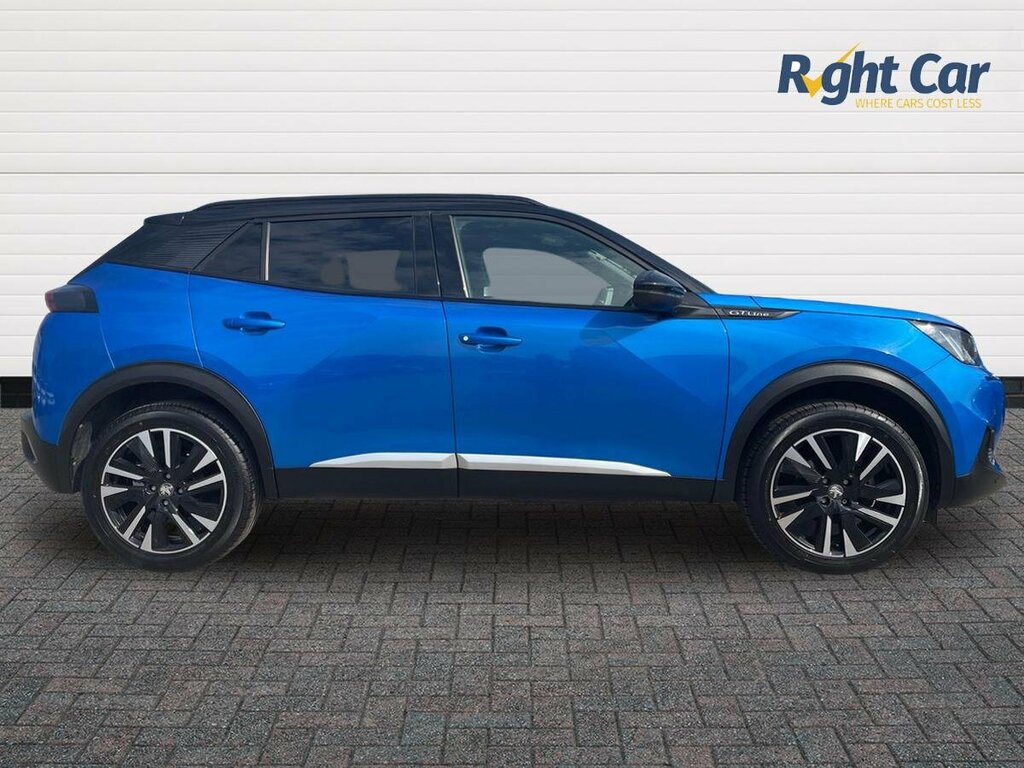 Peugeot 2008 1.2 Puretech Gt Line Eat - 2020 69 NX69XSK Blue #4