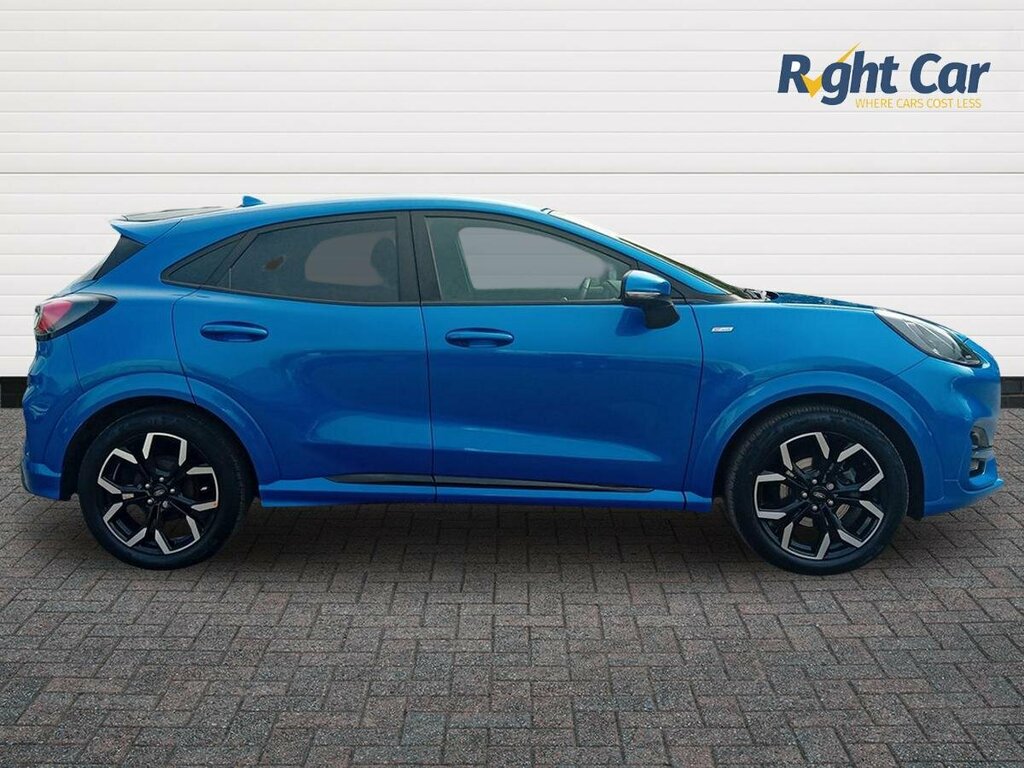 Ford Puma 1.0T Ecoboost Mhev St-line X - 2023 23 MV23BVB Blue #4