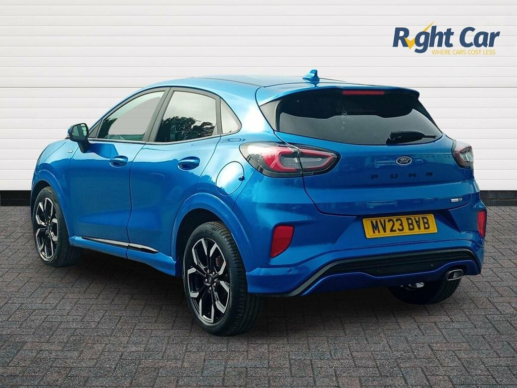 Ford Puma 1.0T Ecoboost Mhev St-line X - 2023 23 MV23BVB Blue #3