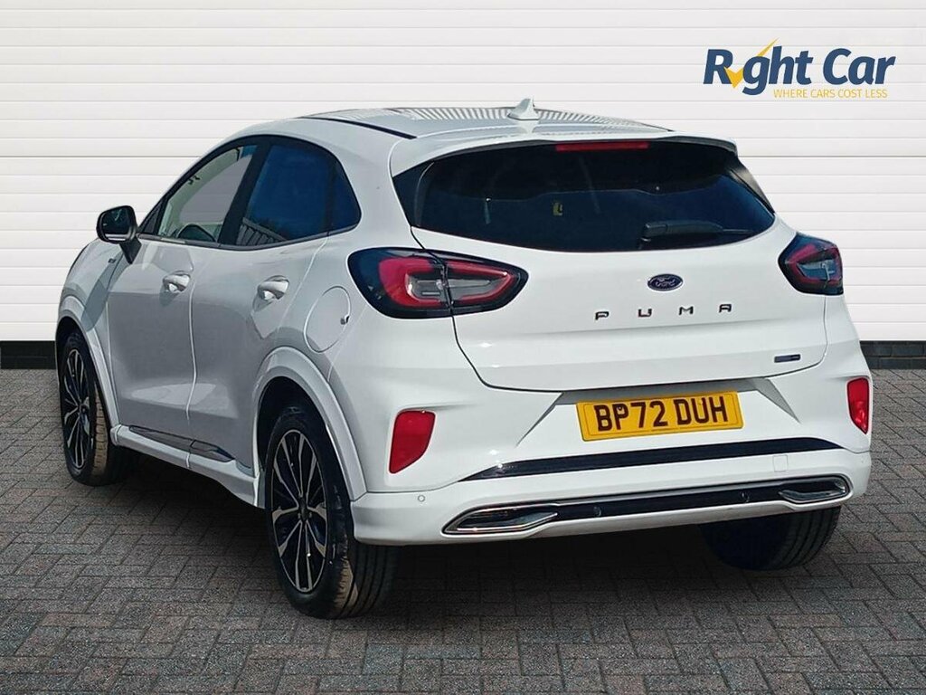Ford Puma 1.0T Ecoboost Mhev St-line Vignale Dct - 2023 BP72DUH White #3