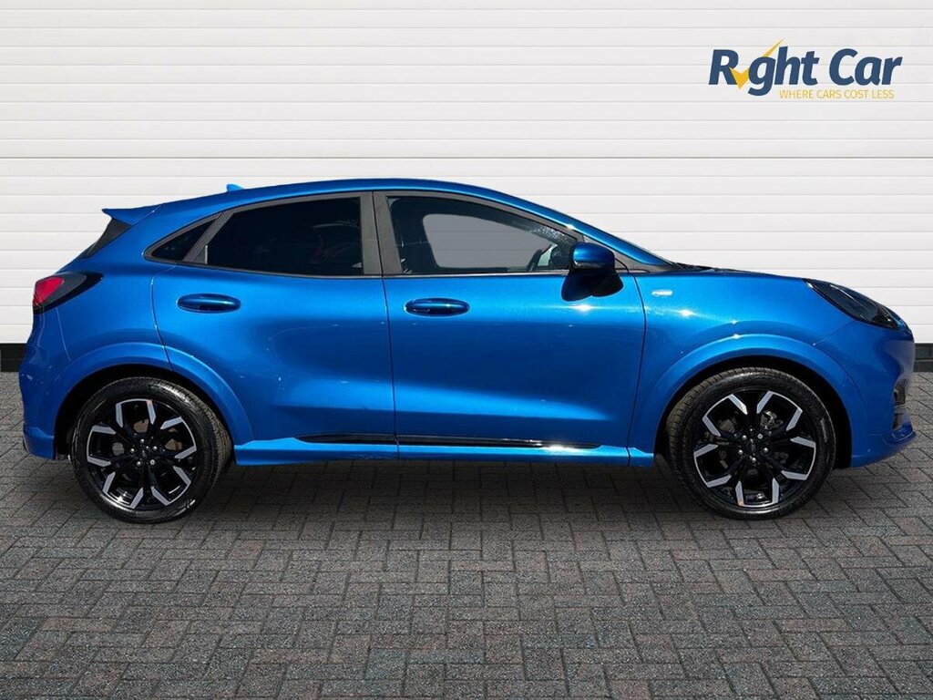 Ford Puma 1.0T Ecoboost Mhev St-line X - 2023 72 SB72MBX Blue #4