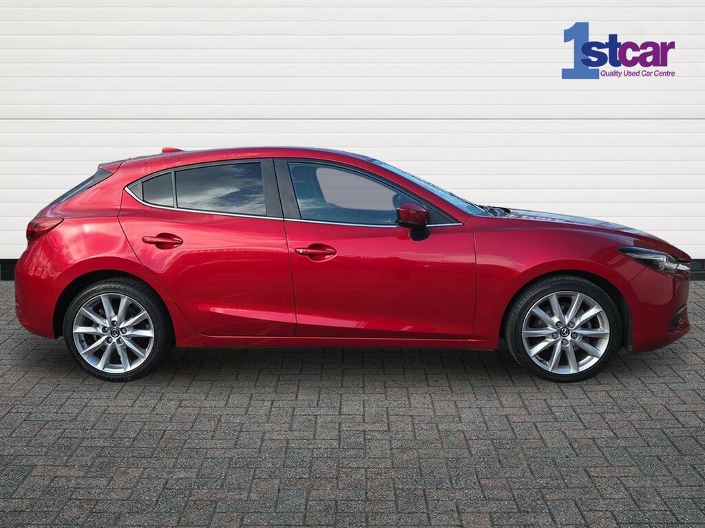 Mazda 3 2.0 Skyactiv-g Sport Nav - 2018 18 YX18WOV Red #4