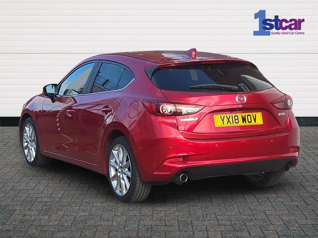 Mazda 3 2.0 Skyactiv-g Sport Nav - 2018 18 YX18WOV Red #3