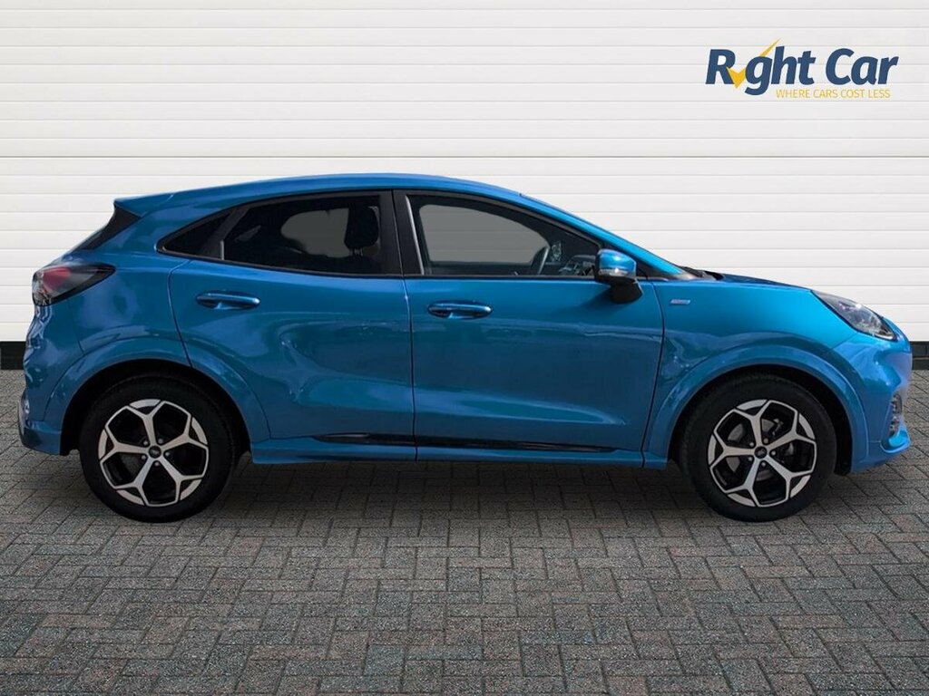 Ford Puma 1.0T Ecoboost Mhev St-line Dct - 2024 74 YS74TZN Blue #4