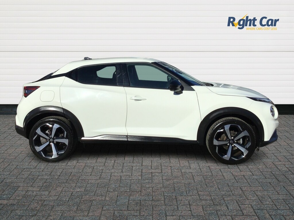Nissan Juke 1.0 Dig-t Tekna - 2022 22 DY22VGX White #4