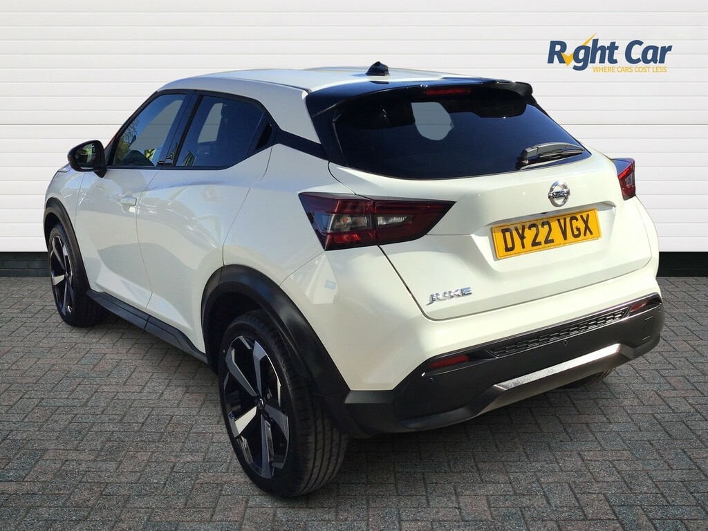 Nissan Juke 1.0 Dig-t Tekna - 2022 22 DY22VGX White #3