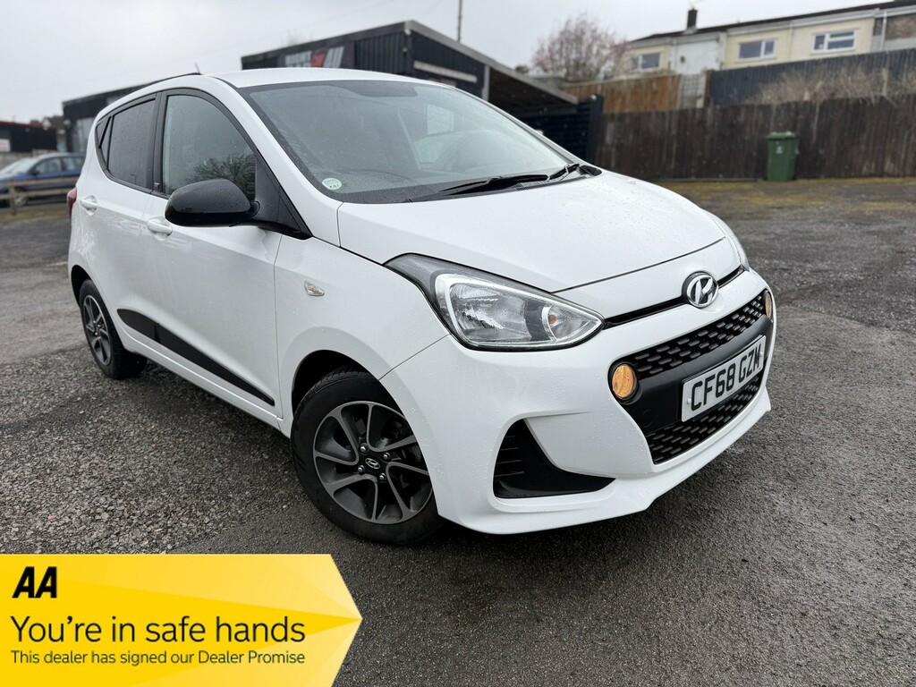 Hyundai I10 1.0 I10 Go Se 1.0 My19 2019 White