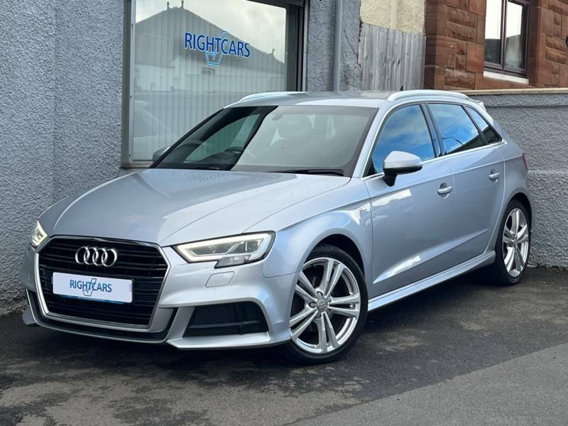 Audi A3 30 Tfsi 116 S Line S Tronic - 2019 19 Silver