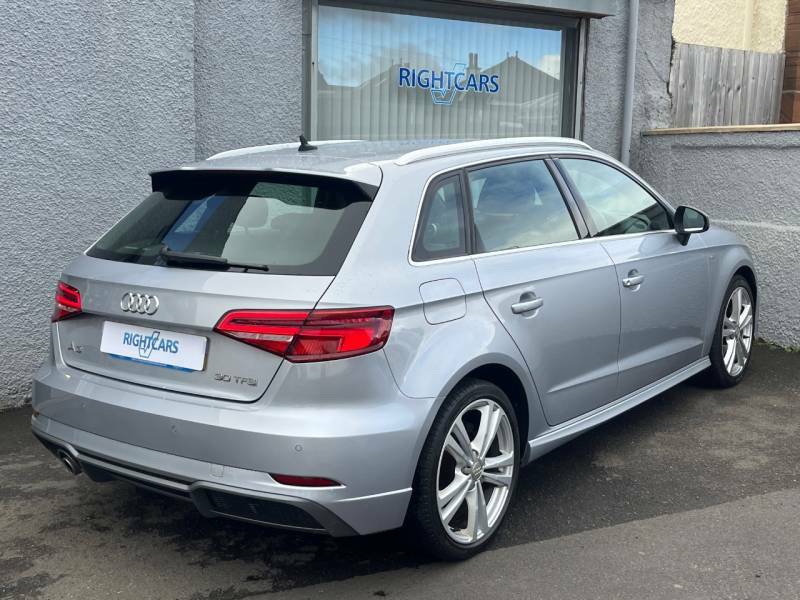 Audi A3 30 Tfsi 116 S Line S Tronic - 2019 19 Silver #6