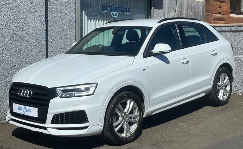 Audi Q3 2.0 Tdi S Line Edition - 2018 18 White #2