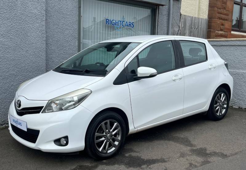 Toyota Yaris 1.4 D-4d Icon - 2014 14 White #2