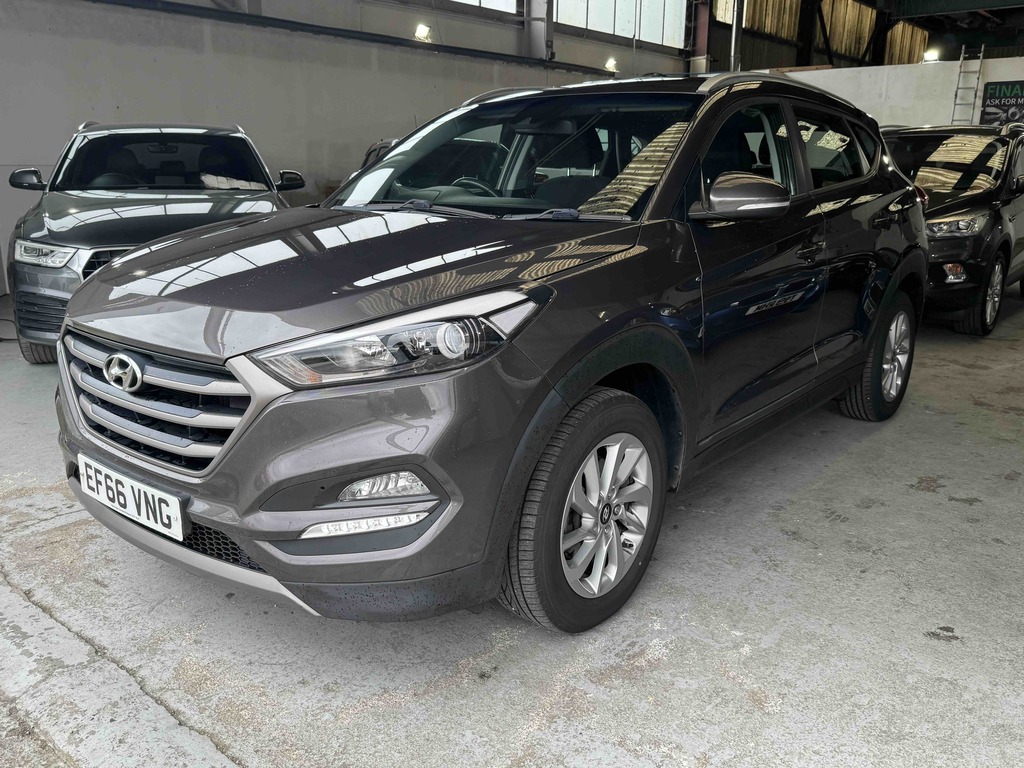 Hyundai Tucson 1.7 Crdi Blue Drive Se EF66VNG Grey #3