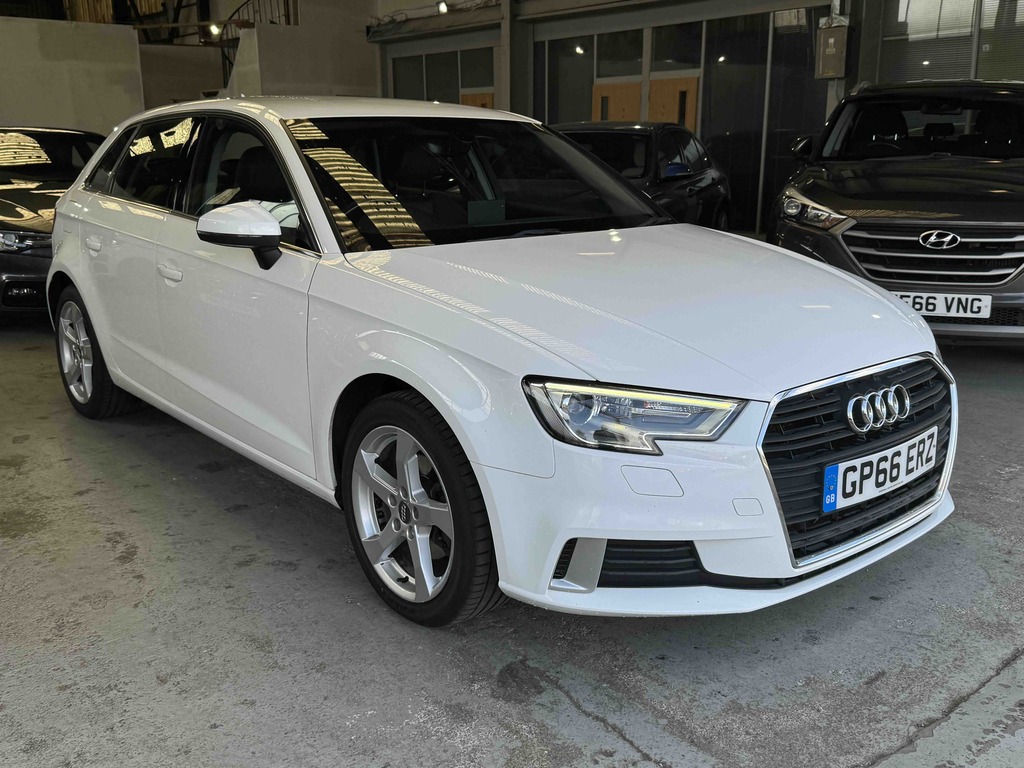 Audi A3 2.0 Tdi Sport S Tronic White