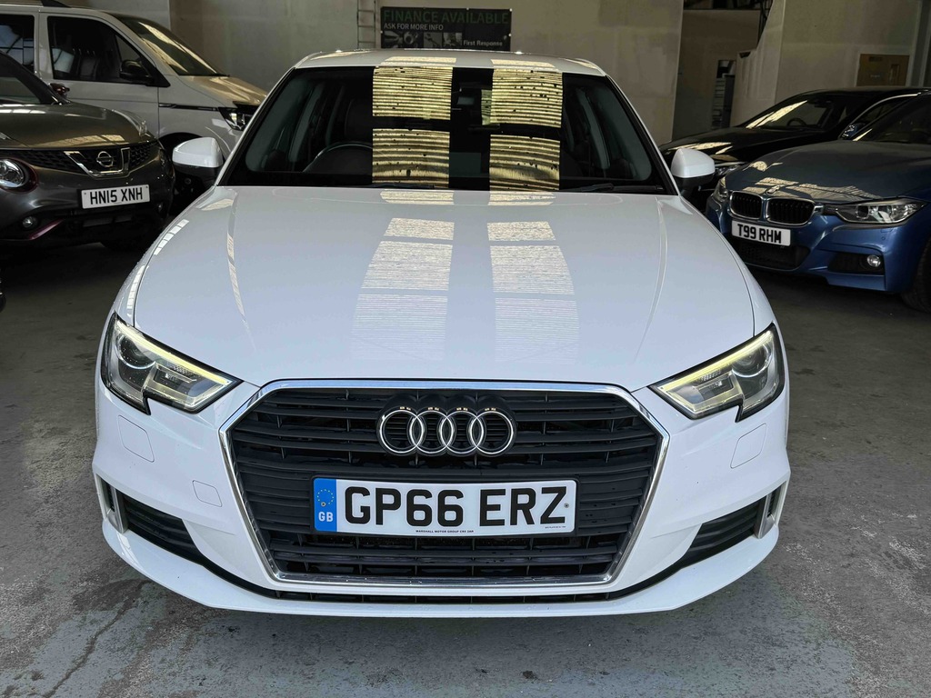Audi A3 2.0 Tdi Sport S Tronic GP66ERZ White #2