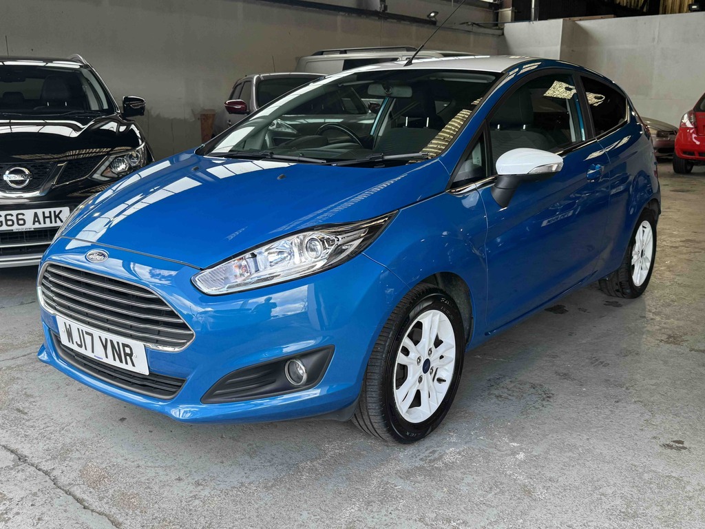 Ford Fiesta 1.25 82 Zetec Blue WJ17YNR Blue #3