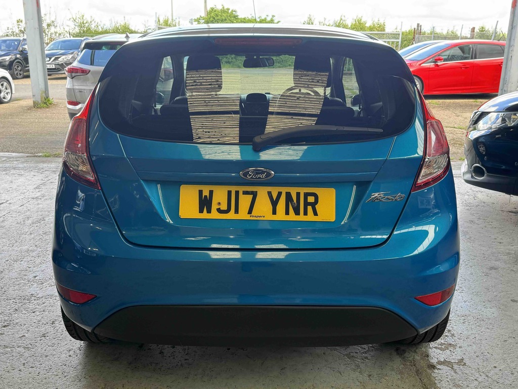 Ford Fiesta 1.25 82 Zetec Blue WJ17YNR Blue #6