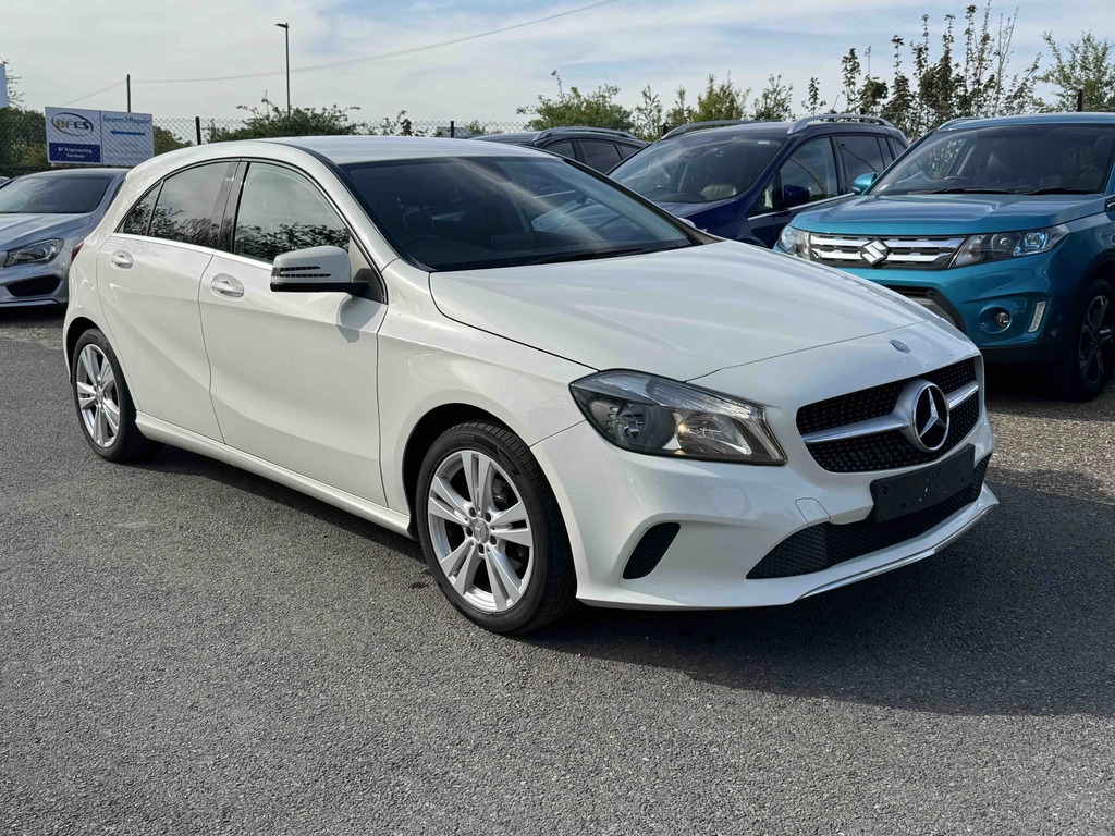 Mercedes-Benz A Class A180d Sport White