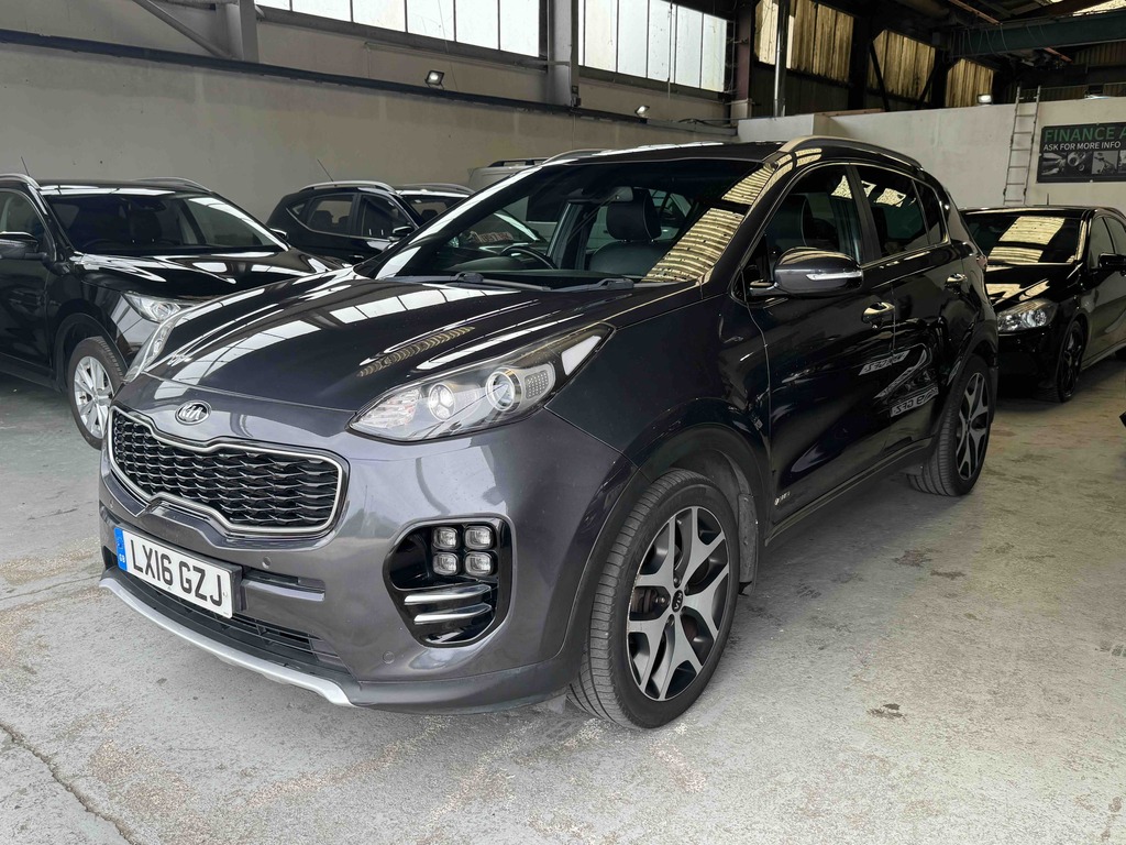 Kia Sportage 2.0 Crdi Gt-line LX16GZJ Silver #3