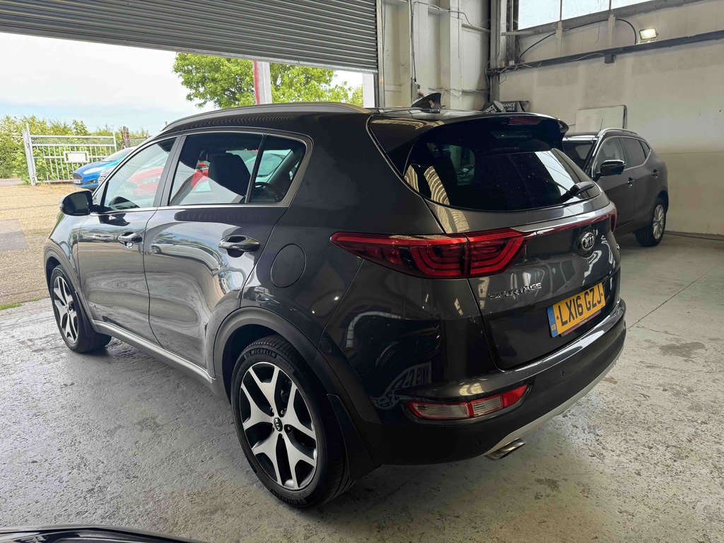 Kia Sportage 2.0 Crdi Gt-line LX16GZJ Silver #5