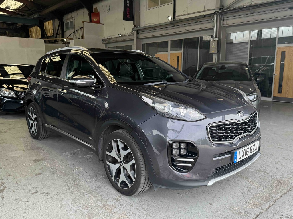 Kia Sportage 2.0 Crdi Gt-line Silver