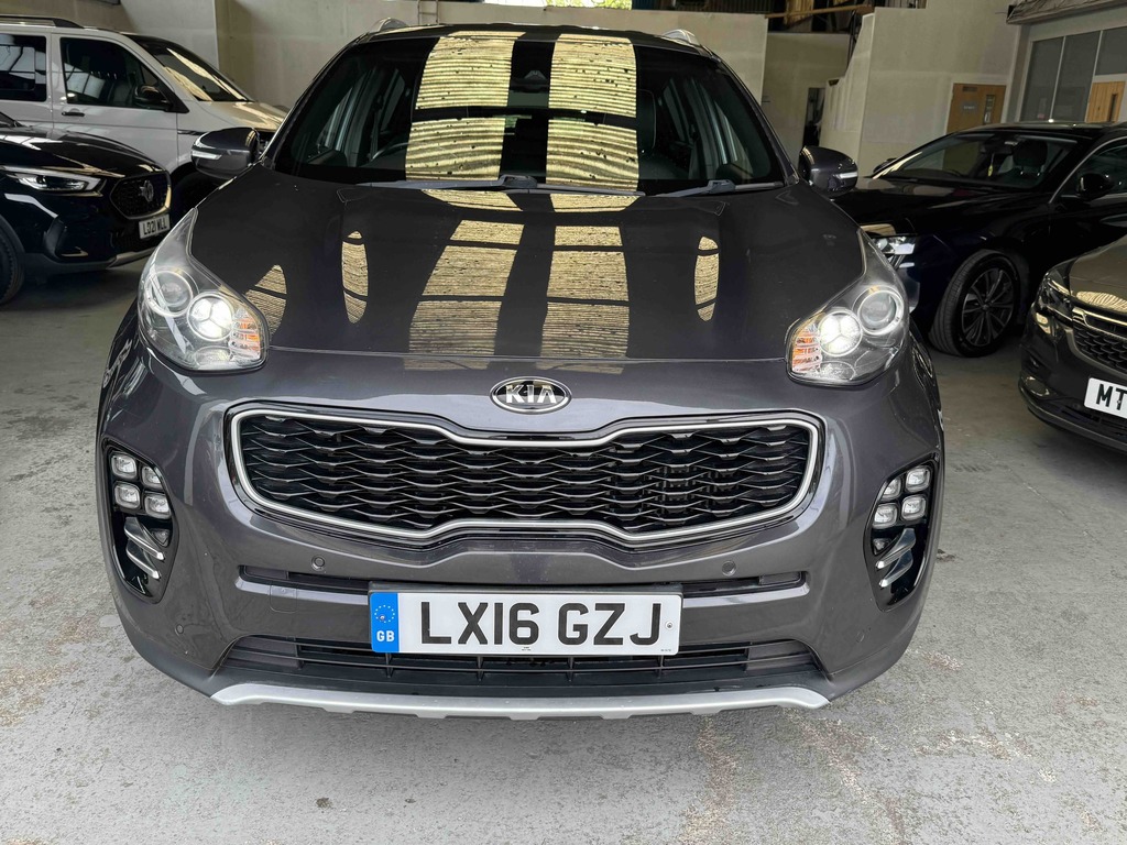 Kia Sportage 2.0 Crdi Gt-line LX16GZJ Silver #2