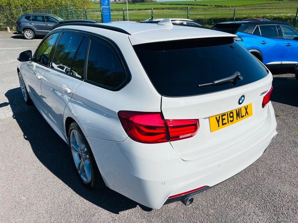 BMW 3 Series 2.0 M Sport Touring Euro 6 Ss YE19MLX White #5