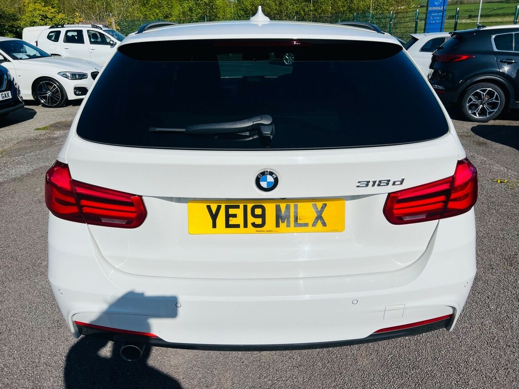 BMW 3 Series 2.0 M Sport Touring Euro 6 Ss YE19MLX White #6
