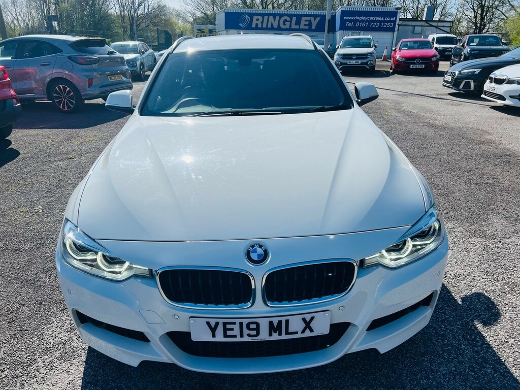 BMW 3 Series 2.0 M Sport Touring Euro 6 Ss YE19MLX White #2
