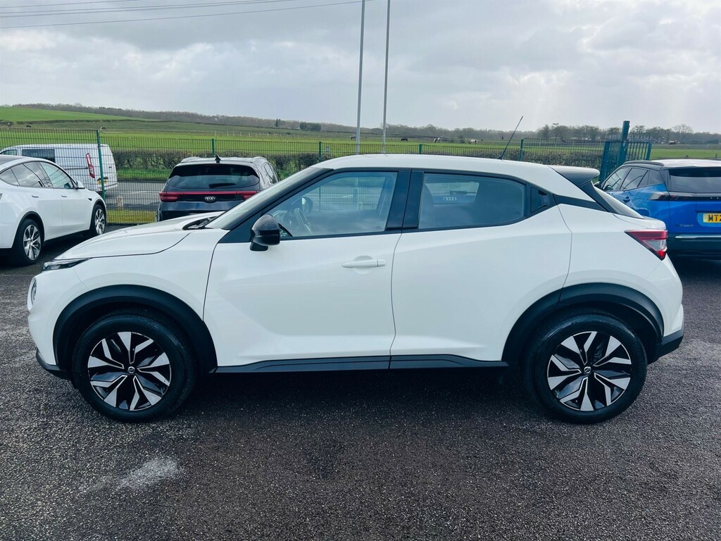 Nissan Juke 1.0 Dig-t Acenta Euro 6 Ss BF22EYP White #4