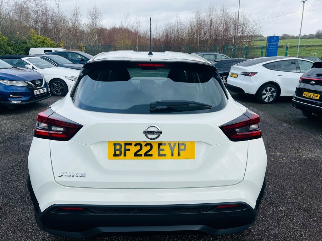Nissan Juke 1.0 Dig-t Acenta Euro 6 Ss BF22EYP White #6