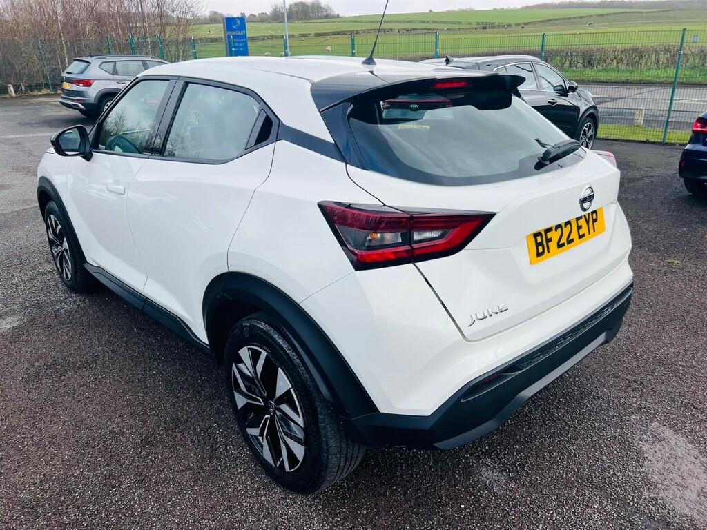 Nissan Juke 1.0 Dig-t Acenta Euro 6 Ss BF22EYP White #5