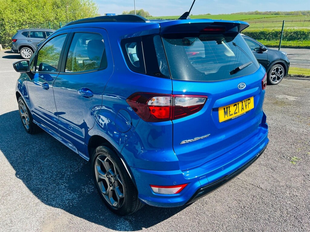 Ford Ecosport 1.0T Ecoboost St-line Euro 6 Ss ML21AVP Blue #5