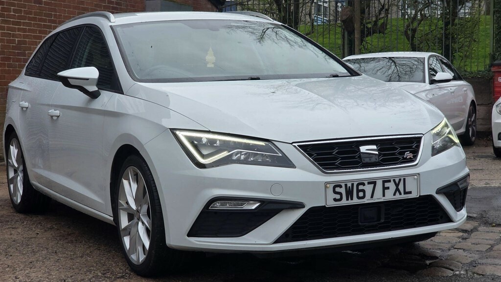Seat Leon 2.0 Tdi Fr Technology St Euro 6 Ss White