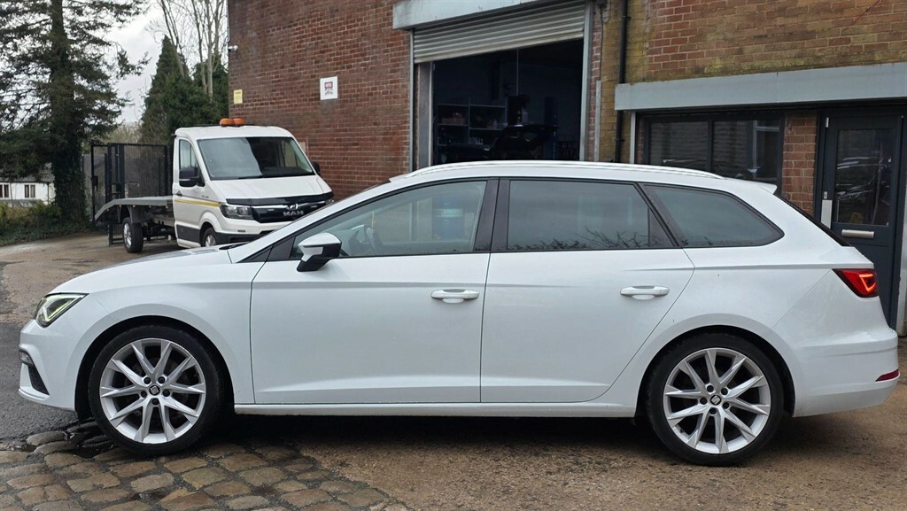 Seat Leon 2.0 Tdi Fr Technology St Euro 6 Ss SW67FXL White #5